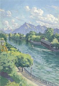 Sommertag Bei Thun