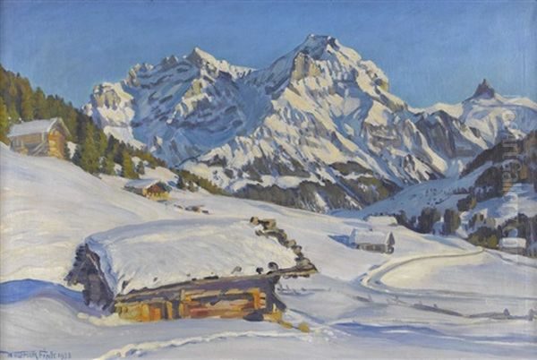Sonniger Wintertag Bei Adelboden - view 1