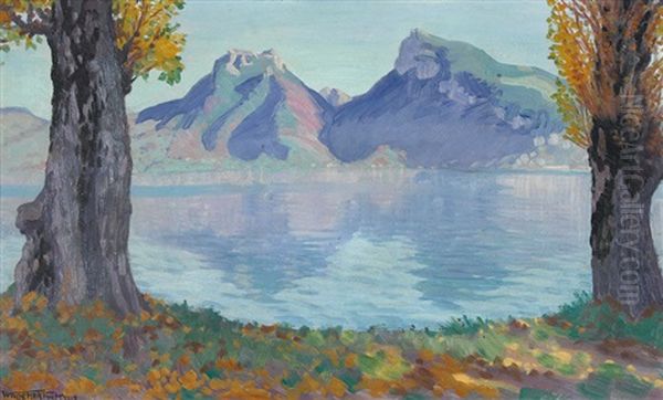 Herbstmorgen Am Thunersee - view 1