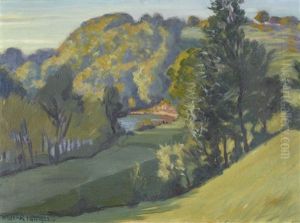 An Der Aare Bei Reichenbach by Waldemar Theophil Fink