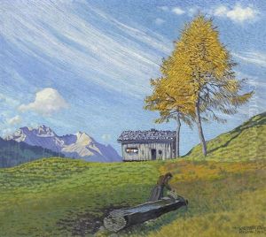 Herbstnachmittag by Waldemar Theophil Fink
