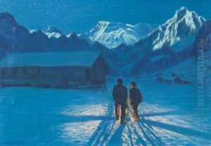 Nachts Auf Dem Heimweg by Waldemar Theophil Fink