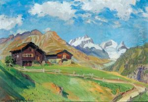 Sommertag Bei Zermatt