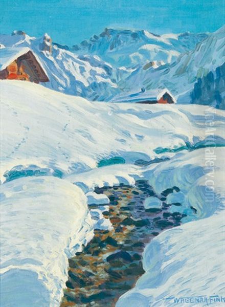 Wintersonne Am Engstligenbach - view 1