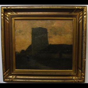 Old Abbey by William Edwin Atkinson