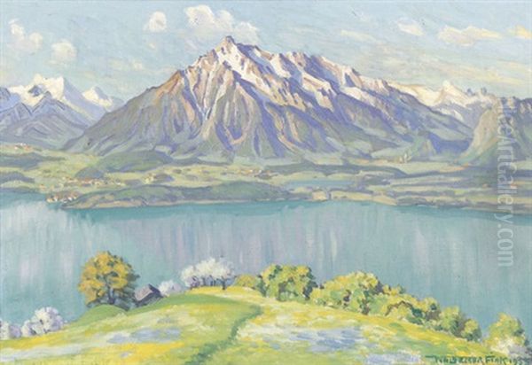 Fruhling Am Thunersee - view 1