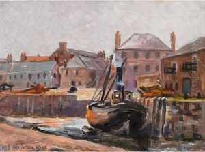 European Town by William Edwin Atkinson