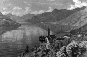 Junimorgen Bei Ronco Am Lago Maggiore by Waldemar Theophil Fink