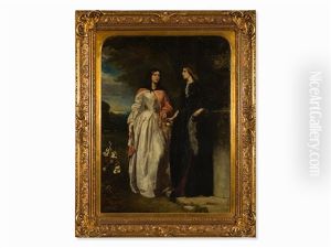 Marian And Emily by Kirkman John Finlay