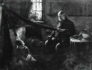 Mending The Net by Herbert John Finn