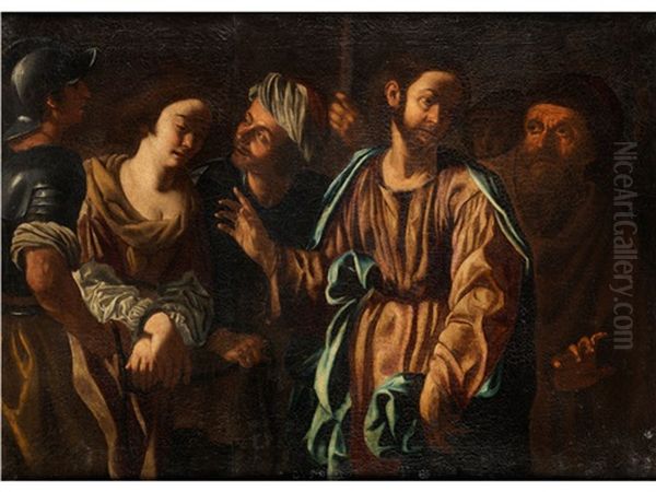 Christus Und Die Ehebrecherin - view 1