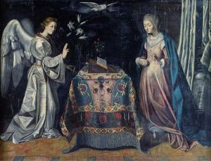 L"annonciation by Louis (Ludovico) Finson