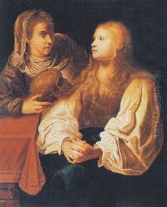 Martha Showing The Vanities Of The World To Mary Magdalena