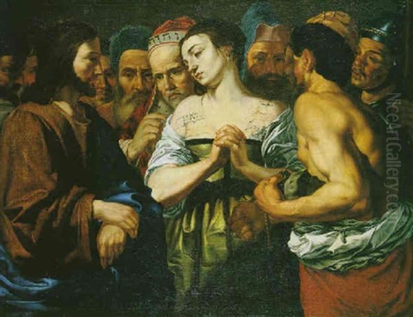 Christus Und Die Ehebrecherin - view 1