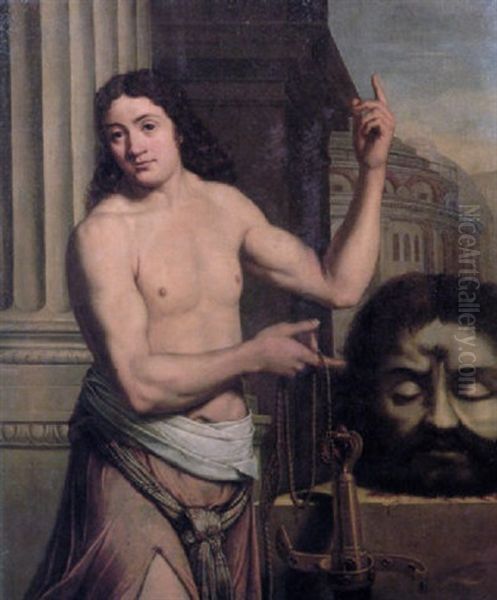 David With The Head Of Goliath - view 1
