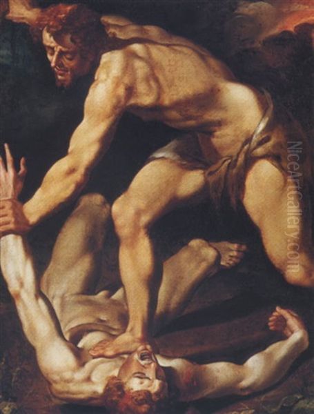 Cain Slaying Abel - view 1