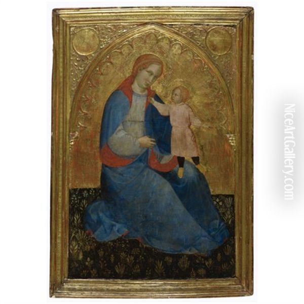 The Madonna And Child (madonna Of Humility) - view 1