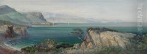 Bord De Mediterranee by Adolphe Fioupou