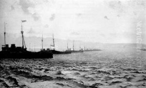 The Coronation Review, Spithead, 24th June 1911 by Walter Alfred Firkins