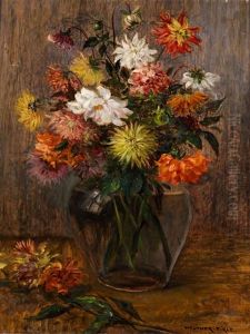 Grosses Blumenstilleben