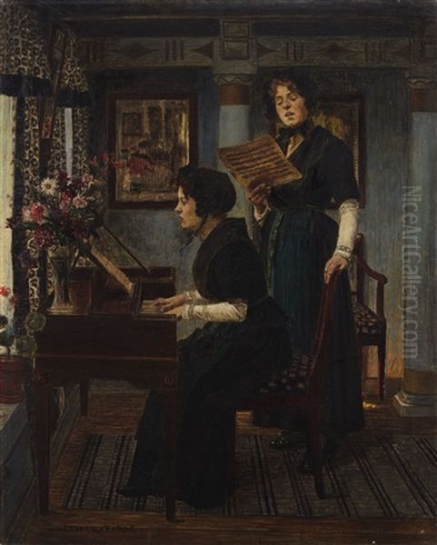 The Singing Lesson - view 1
