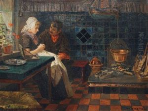 Gesprach Am Kamin