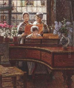 Das Hauskonzert by Walter Firle
