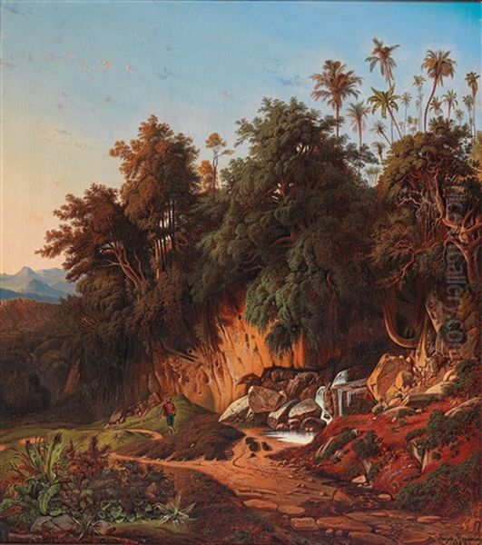 The Spring Of Saint Rosalia, Palermo - view 1