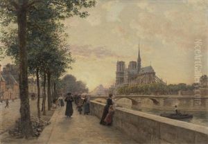 Le Quai De La Tournelle, Paris
