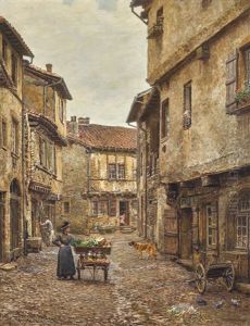 La Marchande Des Quatre Saisons by Marie Francois Firmin-Girard