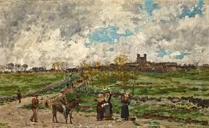 In The Provence by Marie Francois Firmin-Girard