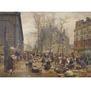 Autumn Market At Les Halles