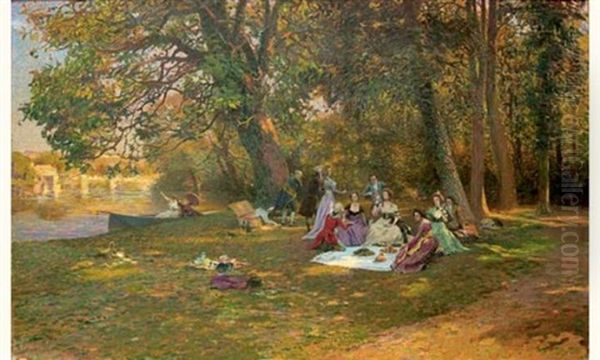 Pique-nique Au Bord De La Riviere - view 1