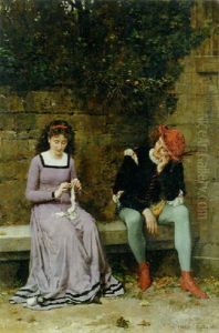 In Adoration by Marie Francois Firmin-Girard