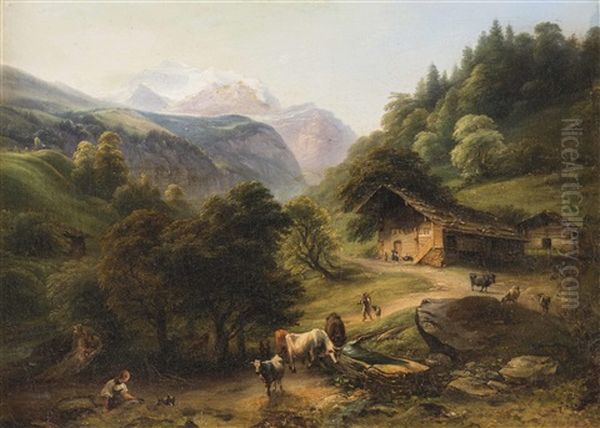 Almwirtschaft Im Hochgebirge - view 1