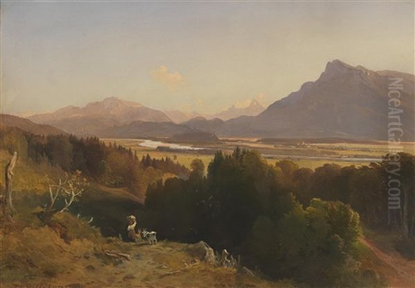 Scene Near Salzburg - view 1