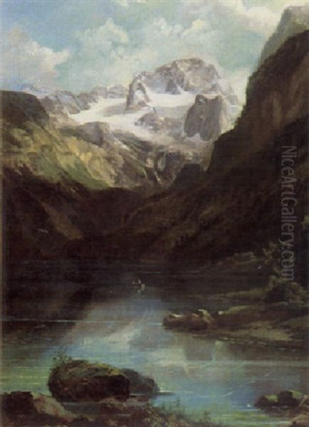 Dachstein Und Hinterer Gosausee - view 1