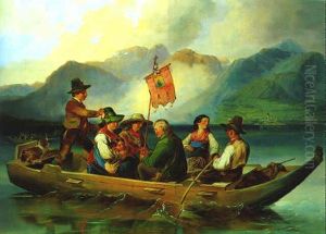 Frohnleichnamsfahrt Auf Dem Wolfgangsee