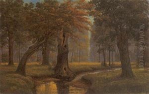 Herbstbeginn Im Hasbruch by Ludwig Fischbeck