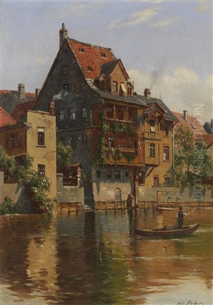 2 Gemalde: Ansichten Von Nurnberg - view 1
