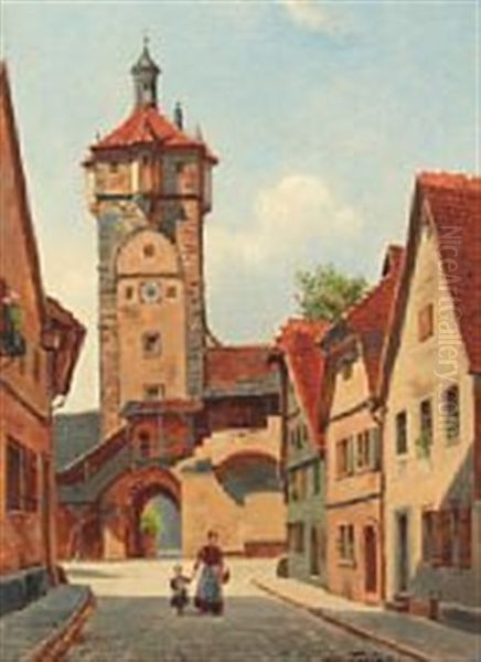 Klingenturm, Rothenburg - view 1