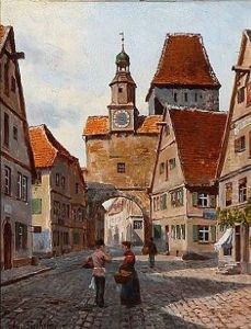 Street Scape From Nuremberg Street Scape From Nuremberg