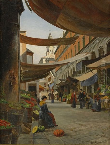 Fruktmarknad, Lugano - view 1