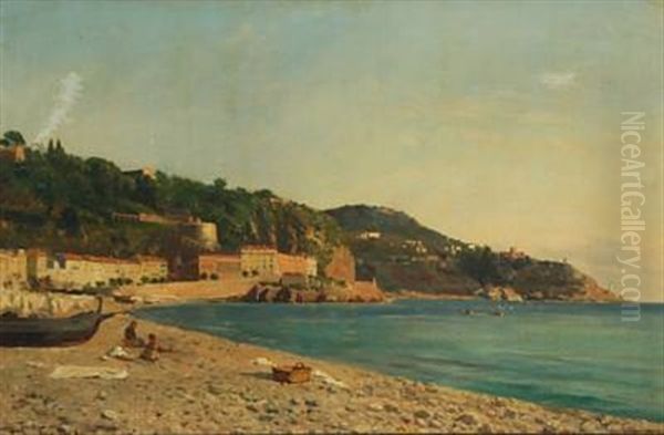 Coastal Scene In Nice - view 1