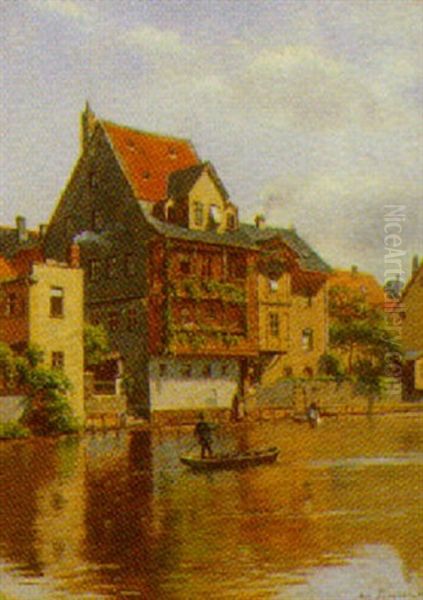 Hus Ved Pegnitz Floden I Nurenberg - view 1