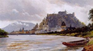 Udsigt Mod Salzburg by August Fischer