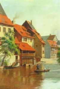 Parti Fra Nurnberg by August Fischer