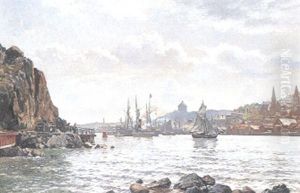 Hamninloppet Till Goteborg by August Fischer
