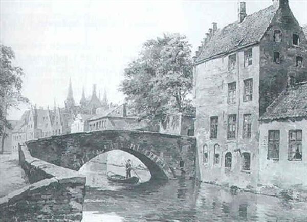 Kanalparti Fra Brugge - view 1
