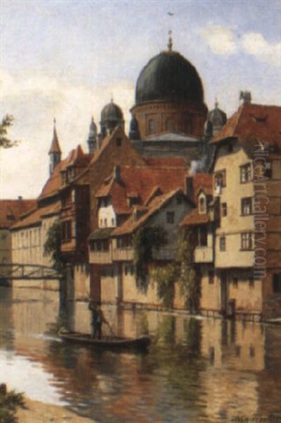 View Of The Pegnitz, Nuremberg - view 1